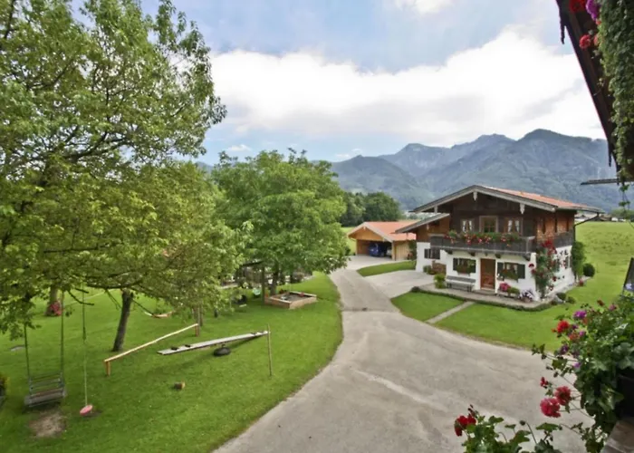 아파트 Baumgartner Nagerhof | Chiemgau Karte 그라사우