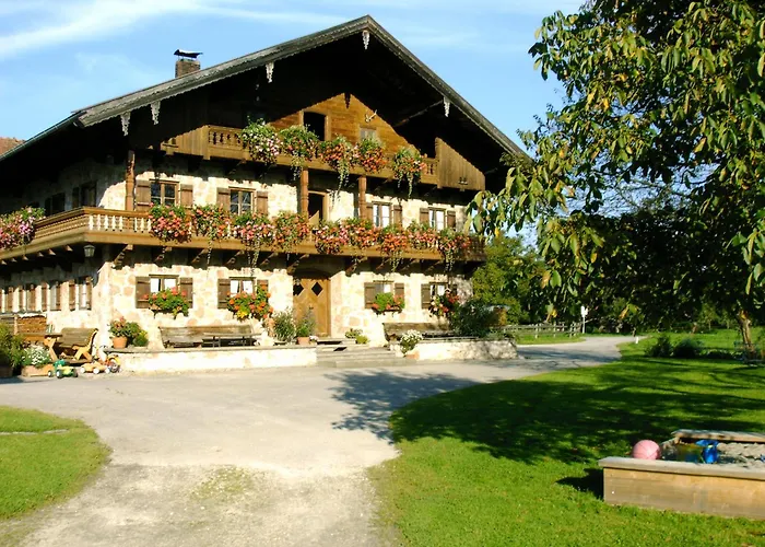 아파트 Baumgartner Nagerhof | Chiemgau Karte 그라사우
